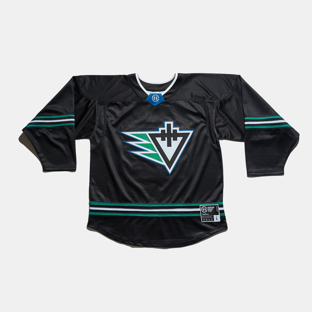 TDWP x Hacksaw Hockey Jersey - Black– Hacksaw Hockey Club