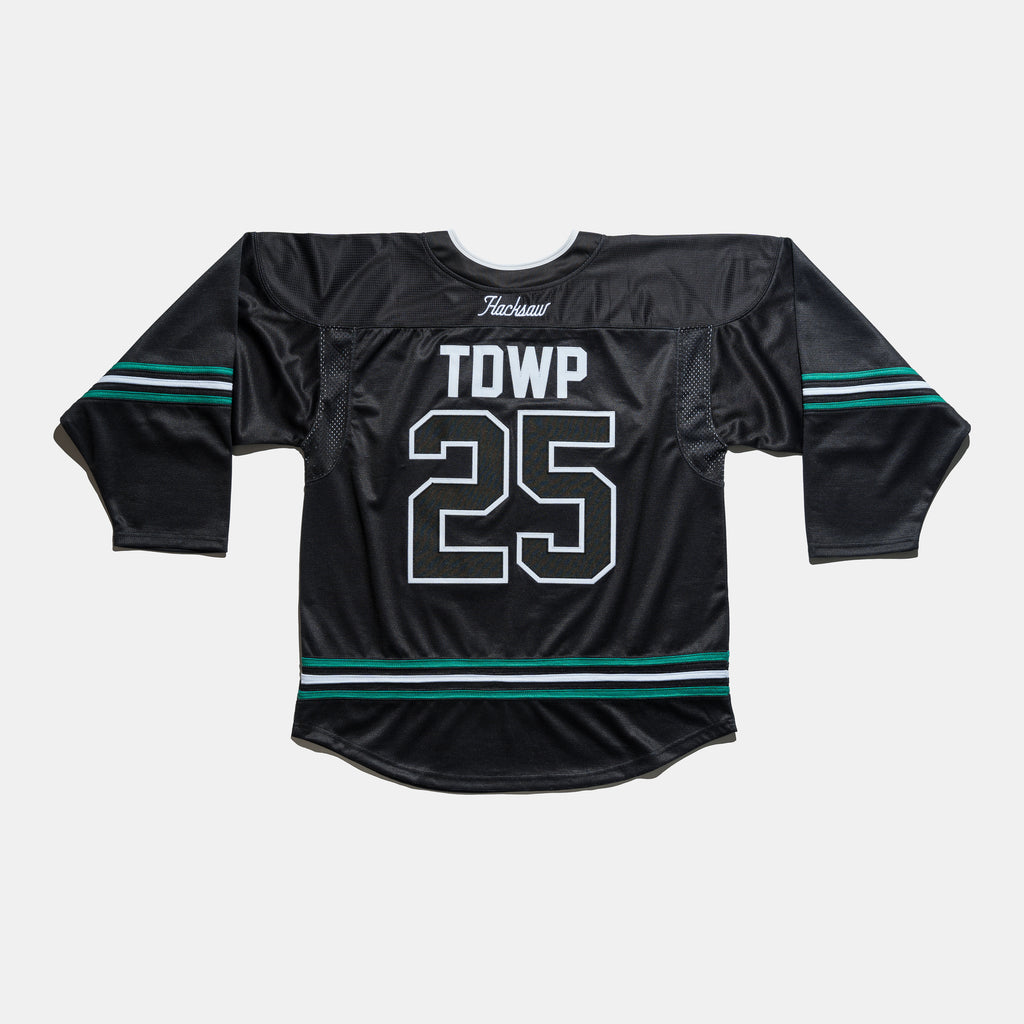 TDWP x Hacksaw Hockey Jersey - Black– Hacksaw Hockey Club