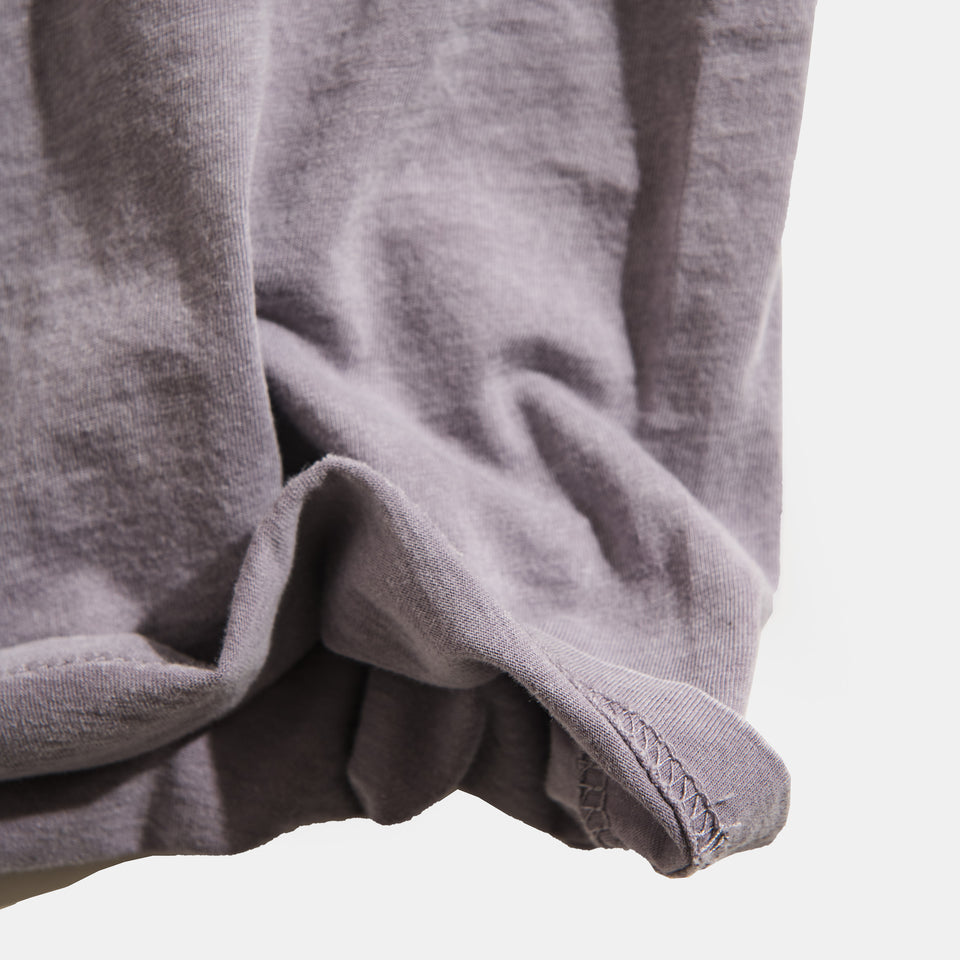 Crest Sleeveless Shirt - Lavender Stone Wash