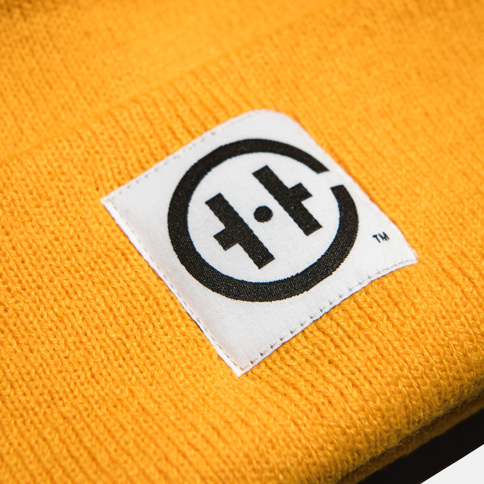 Dot Beanie - Yellow