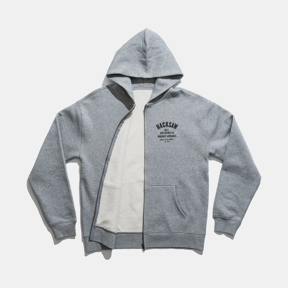 Bison Zip-Up Hoodie