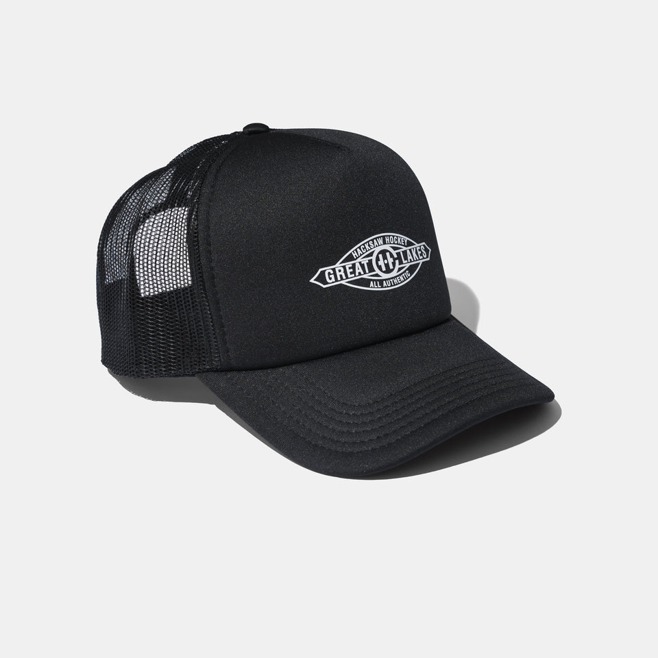 Great Lakes Trucker Hat - Black